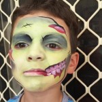 face painting from a Geelong kids' party