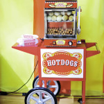 Hot dog machine for Geelong kids party