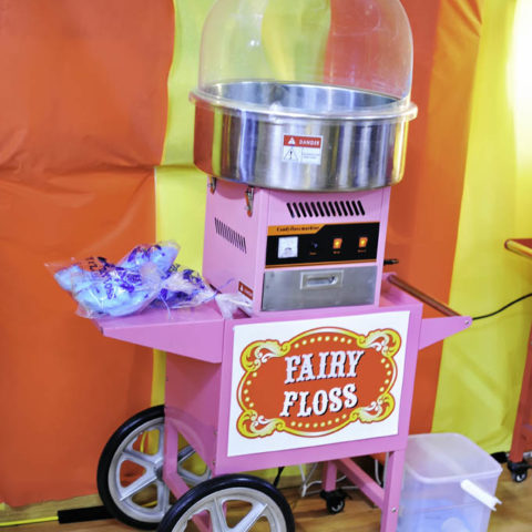 Fairy Floss Machine & Cart - All For Kids Party Hire