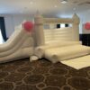 White Jumping Castle With or Without Slide - Image 3
